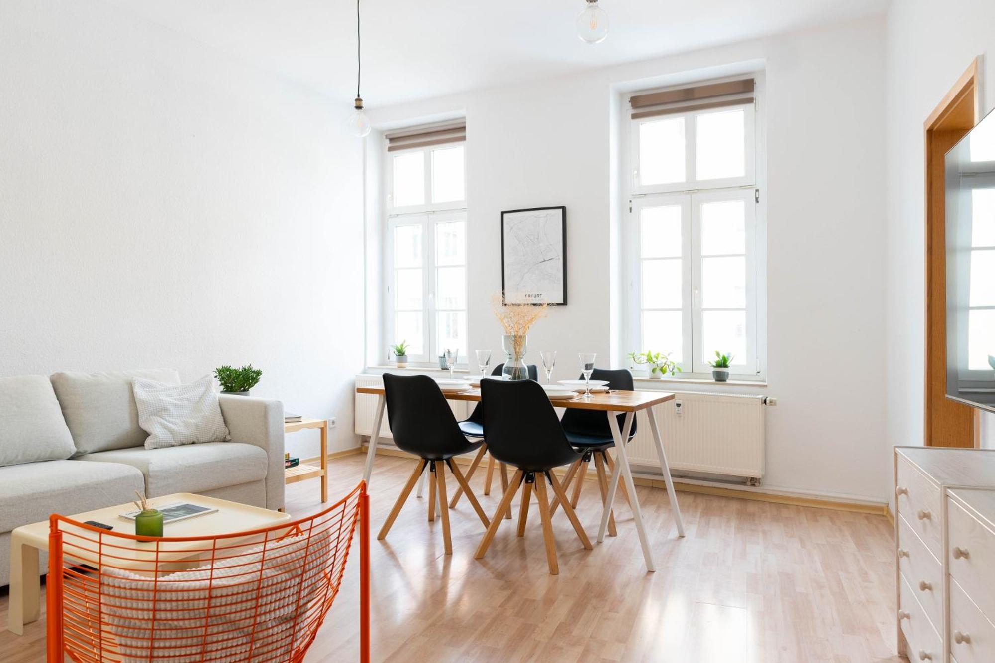 Grosse 3 Zimmer Wohnung Mit Netflix In Zentraler Lage Erfurt Exteriér fotografie